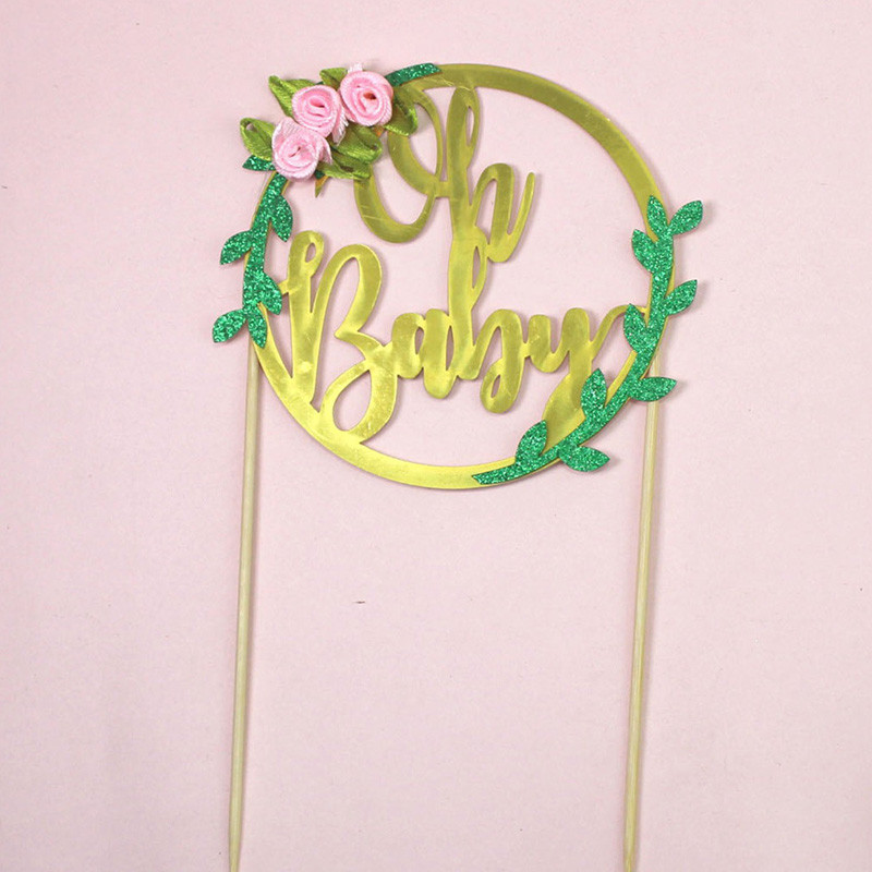 Ziedi Kāzas Ak, mazuļu kūkas virsma Papīra augi Daudz laimes dzimšanas dienā Kūkas virsma bērniem Dzimšanas dienas ballīšu piederumi Kūku rotājumi