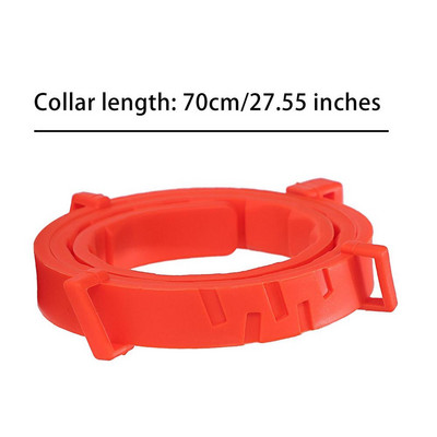 Περιλαίμιο αποπαρασίτωσης κατοικίδιων αναδιπλούμενο εξωτερικό κολιέ κατά των τσιμπουριών με όλα τα φυσικά συστατικά Προμήθειες προστασίας κατοικίδιων ζώων για σκύλους όλων των μεγεθών