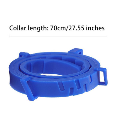 Περιλαίμιο αποπαρασίτωσης κατοικίδιων αναδιπλούμενο εξωτερικό κολιέ κατά των τσιμπουριών με όλα τα φυσικά συστατικά Προμήθειες προστασίας κατοικίδιων ζώων για σκύλους όλων των μεγεθών