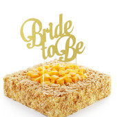 Zelta sudraba mirdzoša līgava būs kūku toperi Līgavas dušas kāzu dekors Vecmeitu ballītes kūkas deserta dekorēšanas piederumi