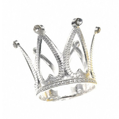 Mini metāla kroņa kūkas kūkas dekors Bērnu dzimšanas dienas cepšanas dekors DIY kāzu ballīšu piederumi kūku dekorēšanas rīki