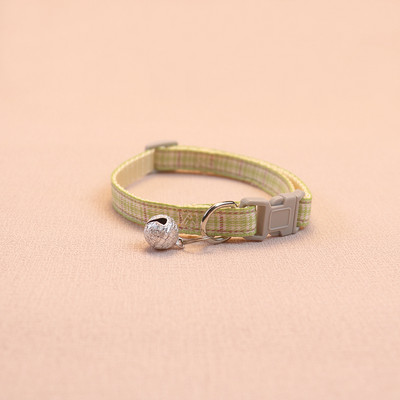 Κολιέ για σκύλο, χαριτωμένο καρό κολιέ γάτας με κουδούνι γρήγορης απελευθέρωσης για μικρούς μεσαίους σκύλους Προμήθειες για υπαίθρια βόλτα με κολάρο για κατοικίδια