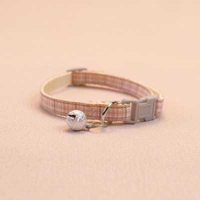 Κολιέ για σκύλο, χαριτωμένο καρό κολιέ γάτας με κουδούνι γρήγορης απελευθέρωσης για μικρούς μεσαίους σκύλους Προμήθειες για υπαίθρια βόλτα με κολάρο για κατοικίδια