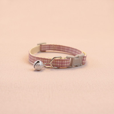 Κολιέ για σκύλο, χαριτωμένο καρό κολιέ γάτας με κουδούνι γρήγορης απελευθέρωσης για μικρούς μεσαίους σκύλους Προμήθειες για υπαίθρια βόλτα με κολάρο για κατοικίδια