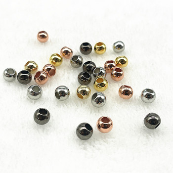 6mm 8mm 10mm Big Hole Round CCB Spacer Beads for Jewelry Making DIY Handmade Clothing Accessories