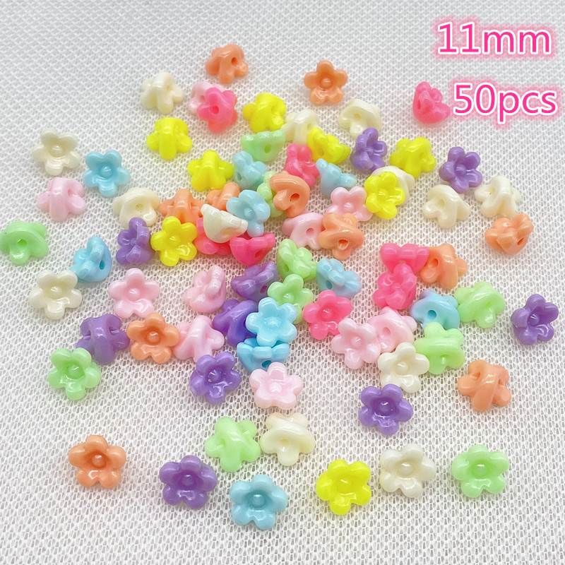 Jauna daudzkrāsu akrila krelles, šarms, lācītis, DIY rokassprādzes kaklarota