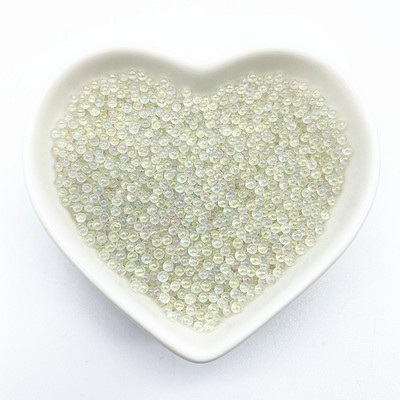 Jauns 1000 gab. Gaismas krāsains šarms bez cauruma čehu stikla sēklu krelles Jauki lielapjoma krelles DIY rokdarbu rotaslietas izgatavošanas piederumi