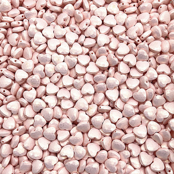 ΝΕΑ 30-120 τμχ 11 χιλιοστά πολύχρωμες ακρυλικές χάντρες σε σχήμα καρδιάς για κοσμήματα που κατασκευάζουν χειροποίητα αξεσουάρ ρούχων