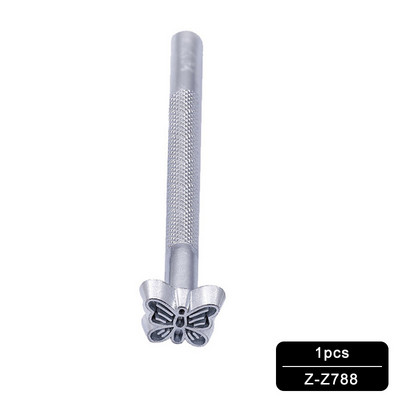 MIUSIE 1Gb ādas apdrukas rīks sakausējums grebums izgatavošana amatniecības perforators zīmogi skulptūra drukāts DIY metāla ādas darba sēdeklis