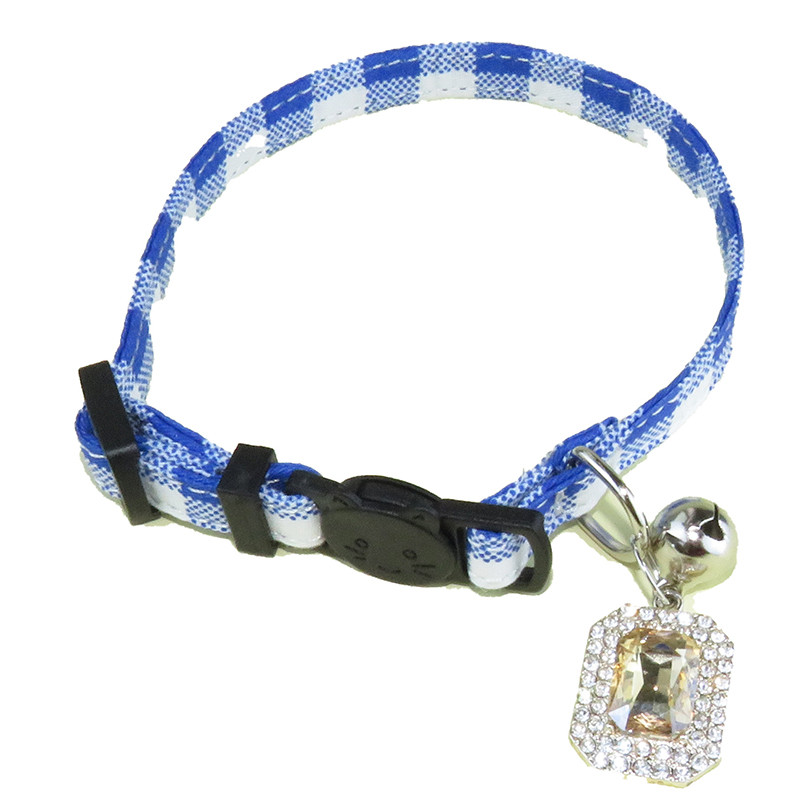 Kaķa kaklasiksna ar regulējamu kucēnu apdruku kaklarota ar zvaniņu mazam sunim un kaķēnam āra pastaigām, mājdzīvnieku apkakles piederumi pret nozaudēšanu