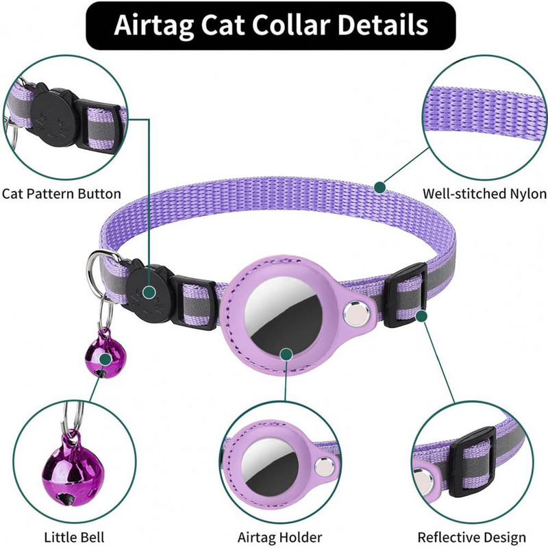 Izturīga suņa kakla siksna Ērta regulējama siksna Elpojoša, mīksta polsterēta neilona mājdzīvnieku kakla siksna Dekoratīva mājdzīvnieka kakla siksna