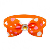 5gab. Modes kaķa kakla siksna, ērta sprādzes dizaina suņu kakla siksna Polka dot raksta mājdzīvnieku suns kaķis kaķa kakla siksna