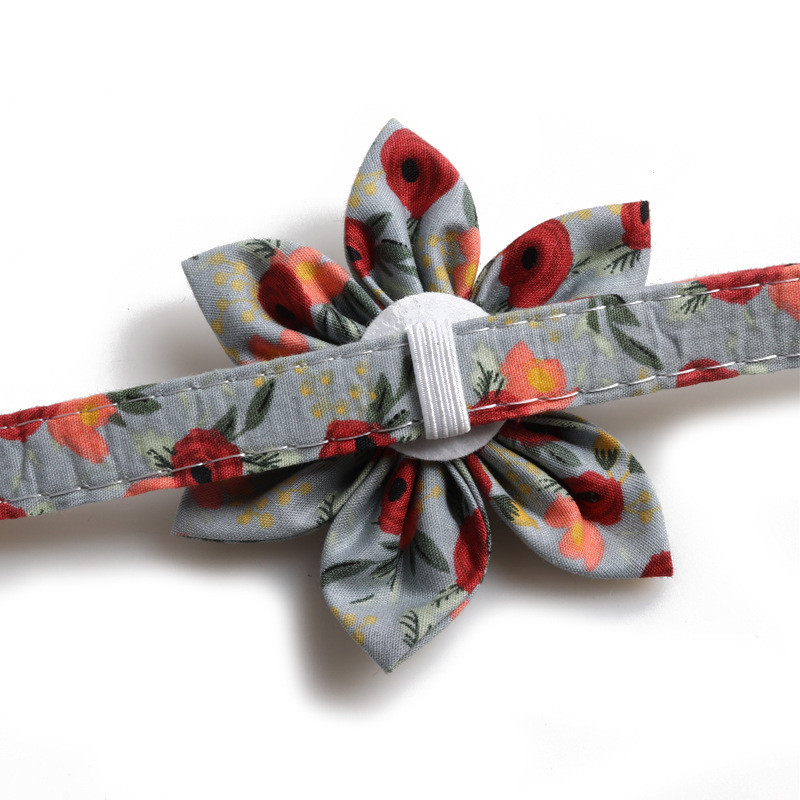 Mīksta suņu kaklasiksnas kaklarota ar saulespuķu dizainu maziem suņiem, čivavas jorkijas meitene, regulējama roku darbs