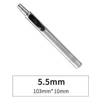 1 gab SPC caurumu caurumošanas sakausējuma instruments tērauda dobās perforators jostas Craft apaļais perforators ādas amatniecības instrumenti 15 izmēra izvēlei