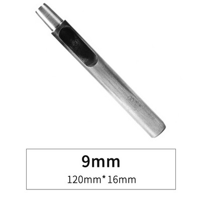 1 gab SPC caurumu caurumošanas sakausējuma instruments tērauda dobās perforators jostas Craft apaļais perforators ādas amatniecības instrumenti 15 izmēra izvēlei