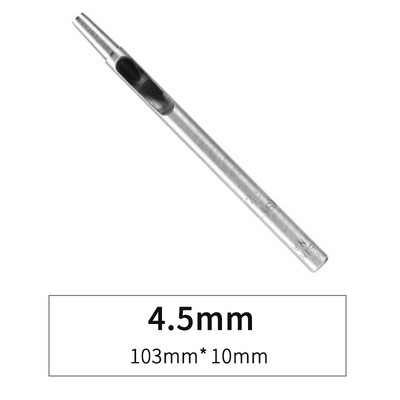 1 gab SPC caurumu caurumošanas sakausējuma instruments tērauda dobās perforators jostas Craft apaļais perforators ādas amatniecības instrumenti 15 izmēra izvēlei