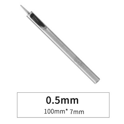 1 gab SPC caurumu caurumošanas sakausējuma instruments tērauda dobās perforators jostas Craft apaļais perforators ādas amatniecības instrumenti 15 izmēra izvēlei