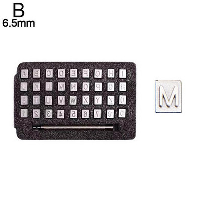 Ādas zīmogošanas komplekts perforatora rīka numura burtu alfabēta zīmogi ādas logotipa zīmogu komplektam ar rokām izgatavots amatniecības darba rīks U4Z7