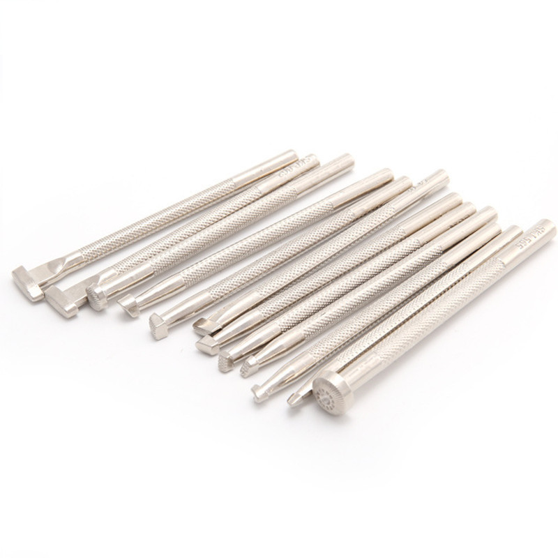 DIY ādas darba seglu izgatavošanas rīki grebšanai ādas amatniecības zīmogi 1 gab štancēšanas reljefa veidne