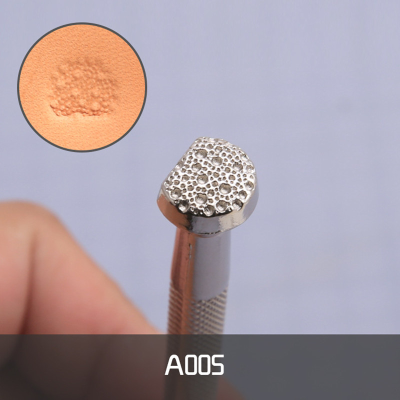 DIY ādas darba seglu izgatavošanas rīki grebšanai ādas amatniecības zīmogi 1 gab štancēšanas reljefa veidne