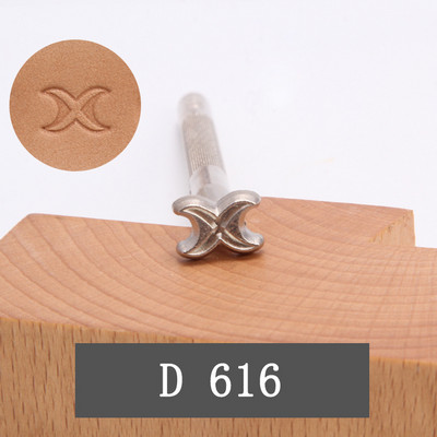 1GAB DIY roku darbs ādas apdrukas rīks Cinka sakausējuma augu miecētas ādas griešanas drukas grebšanas seglu izgatavošanas rīks