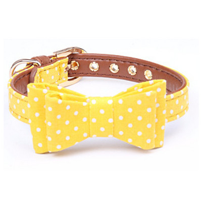 Suņu kaklasiksna ar regulējamu punktveida rakstu mājdzīvnieku kaklasiksna ar metāla sprādzi maziem vidējiem un lieliem suņiem
