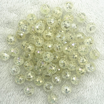 12 мм висококачествено висококачествено кристално стъкло с австрийско фасетиране, свободна дистанционна топка с кръгли мъниста за изработка на бижута Направи си сам аксесоари за гривна