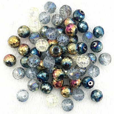 12 mm Austrijas slīpētas augstas kvalitātes kristāla stikls, vaļīgs starplikas, apaļas krelles, bumba rotaslietu izgatavošanai, aproču aksesuāri