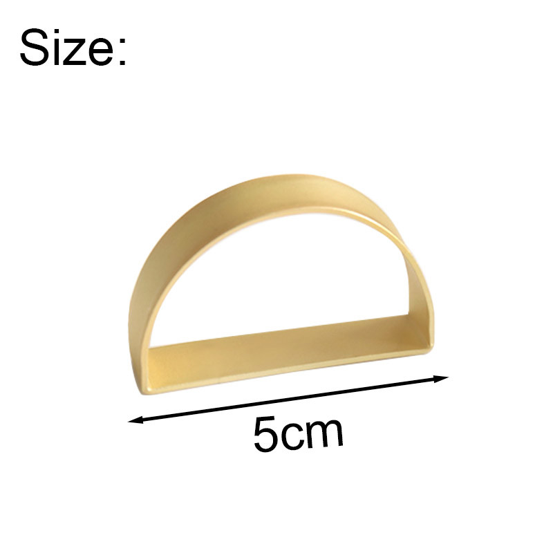 Poleeritud/matt salvrätikurõngad D-tüüpi kaasaegne disain, serveerimine, kuldsed salvrätikud, sõrmusehoidja, pandlaga söögilauaseade, kaunistustarvikud