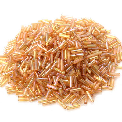 300gab 2x7mm jauktas vairāku krāsu krelles cilindriskas stikla krelles modes rotaslietas izgatavošanai rokassprādzes auskaru kaklarotas aksesuāri