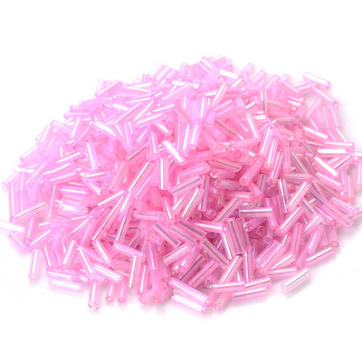 300gab 2x7mm jauktas vairāku krāsu krelles cilindriskas stikla krelles modes rotaslietas izgatavošanai rokassprādzes auskaru kaklarotas aksesuāri