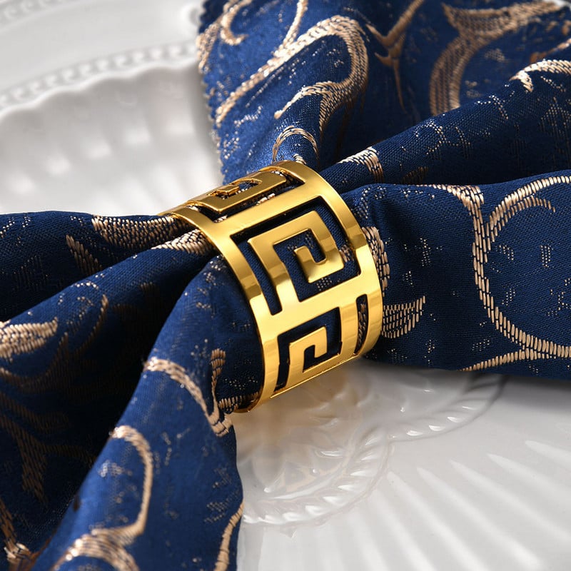 6tk/komplekt Pulmapeosõrmus Salvrätikuhoidja Lauakaunistus Kogunemisviis Kasutamine Salvrätiku Pandlahoidja Salvrätisõrmus Servilleteros De Mesa