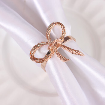 Комплект пръстени за салфетки Държачи Декоративна катарама за салфетки Сватбено парти Вечеря Декорация на сервизи