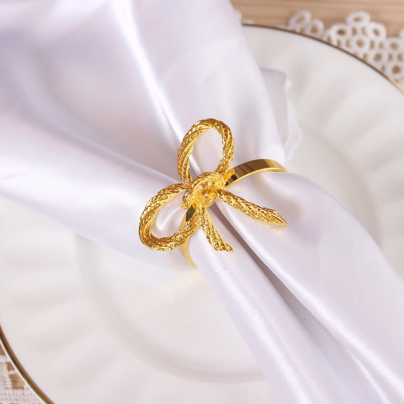 Servetėlių žiedų rinkinio laikikliai Dekoratyvinės servetėlės sagtys Vestuvių vakarėlio vakarienės stalo reikmenų dekoravimas