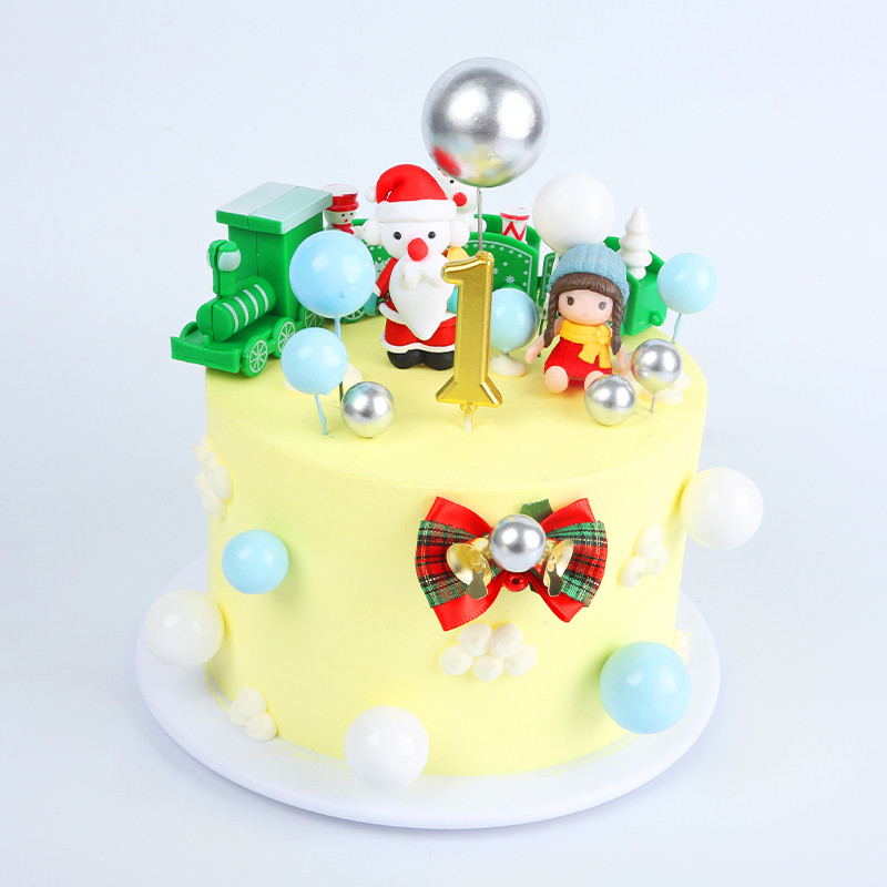 10 gab. Bumbiņu kūku pildītājs Dzimšanas dienas ballīšu piederumi Dekorācijas bērniem Pieaugušo kūkas dekors Zelta zils Rozā kūku kūciņu pildījums