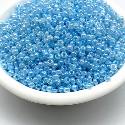 Νέες 15g/παρτίδα 3mm Κρέμα Χάντρες Charm Τσέχικα Γυάλινα Σπόροι Χάντρες DIY Βραχιόλι Κολιέ Χάντρες για κατασκευή κοσμημάτων