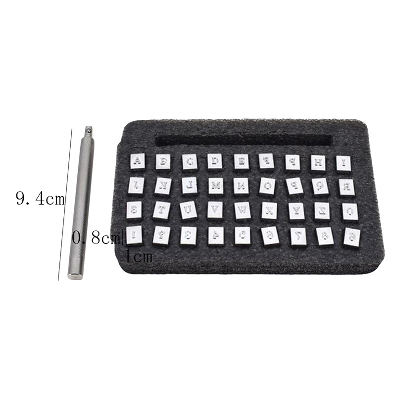 Ādas darba seglu izgatavošanas instrumenti Ādas griešanai amatniecības zīmogi Ādas amatniecības štancēšanas masīva metāla apdrukas rīks