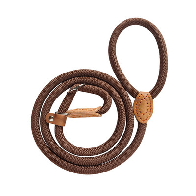 Suņu siksna neilona suņiem pavada pavada regulējama iejūga Izturīga virves jostas cilpa kaklasiksnas drošības pastaigu apmācība vidēji lieliem suņiem