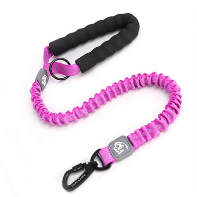 Elastīga atstarojoša suņu pavada, izvelkama mājdzīvnieka pavada ar ērtu putuplasta rokturi, trīs izmēri vidējiem un lieliem mājdzīvnieku piederumiem