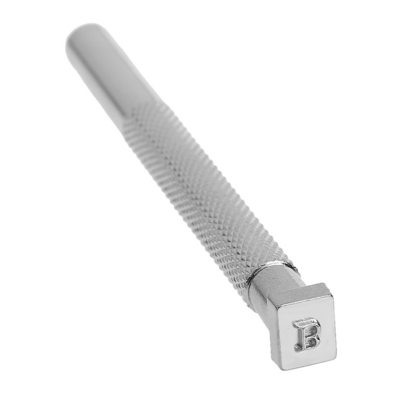 36 τεμ. DIY κιτ πρεσαρίσματος ψηφιακών γραμματοσήμων Χειροποίητο σετ γραμματοσήμων με ανάγλυφο αλφάβητο Πολυλειτουργικό ανθεκτικό για δερμάτινο εργαλείο χειροτεχνίας