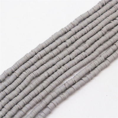 Polimēru māla krelles, 4-6 mm