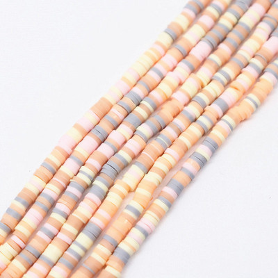 Polimēru māla krelles, 4-6 mm