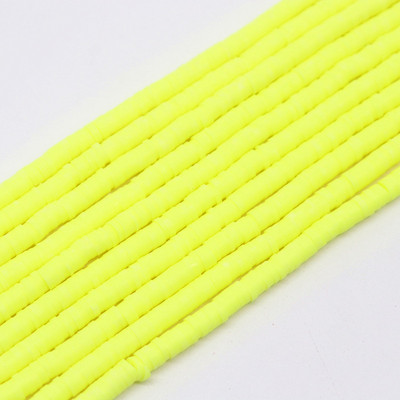 Polimēru māla krelles, 4-6 mm