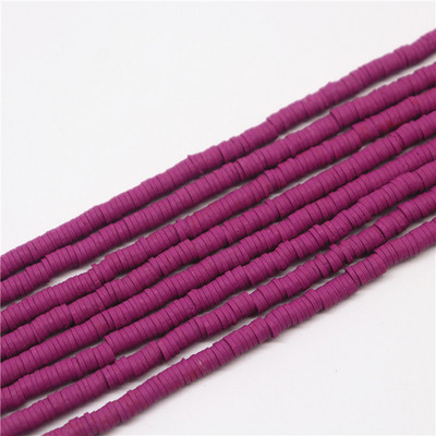 Polimēru māla krelles, 4-6 mm