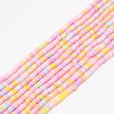 Polimēru māla krelles, 4-6 mm