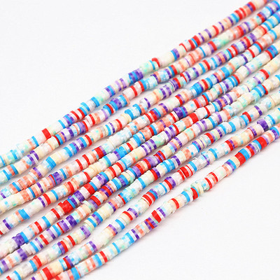 Polimēru māla krelles, 4-6 mm