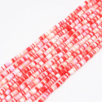 Polimēru māla krelles, 4-6 mm