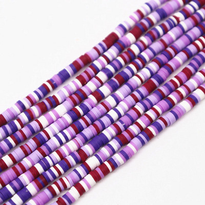 Polimēru māla krelles, 4-6 mm