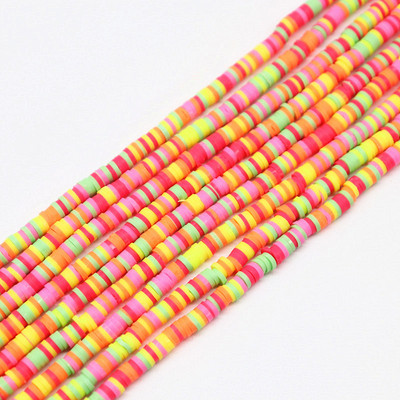 Polimēru māla krelles, 4-6 mm