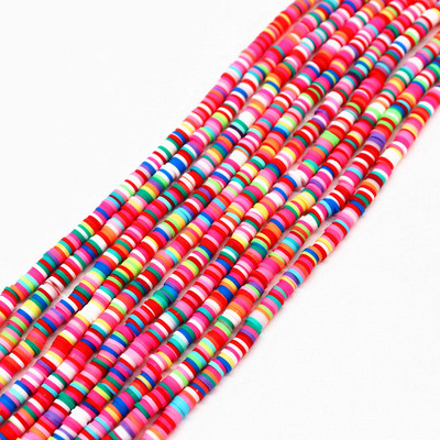 Polimēru māla krelles, 4-6 mm